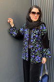 کت مخمل سوزندوزی کد 10002