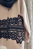 خرید کت مجلسی زنانه رنگ کرم نسکافهای مناسب مهمانی | elegant outfit